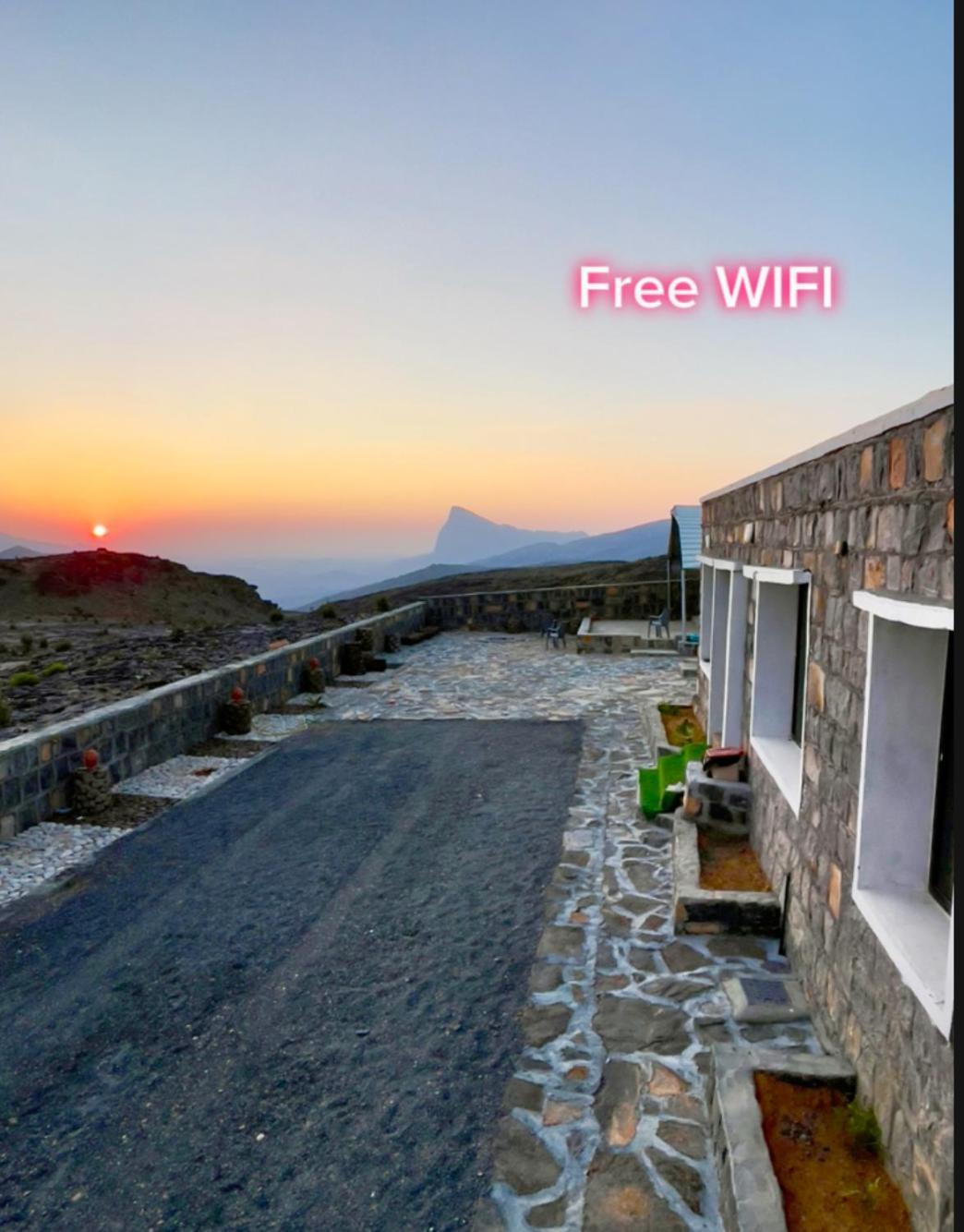 Villa Jebel Shams Sky Misfāh Exterior foto